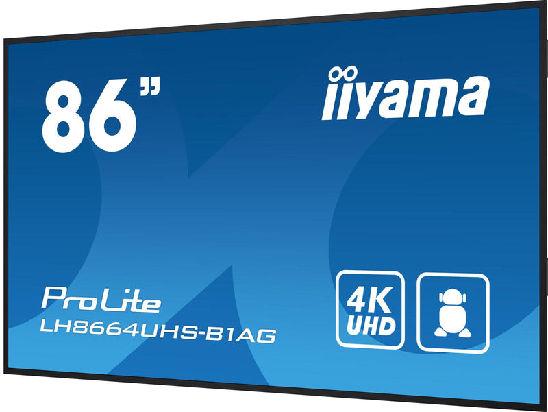iiyama ProLite LH8664UHS-B1AG Signage Display 217.4cm (85.6 Zoll)