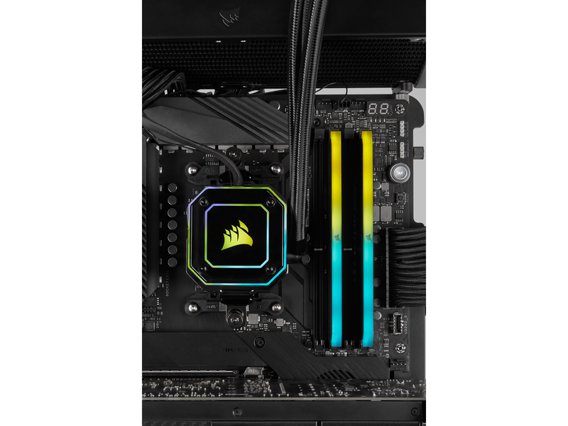 Corsair Vengeance RGB RS DDR4-3200 - 32GB - CL16 - Dual Channel (2 pcs) - AMD Optimized - Schwarz mit RGB
