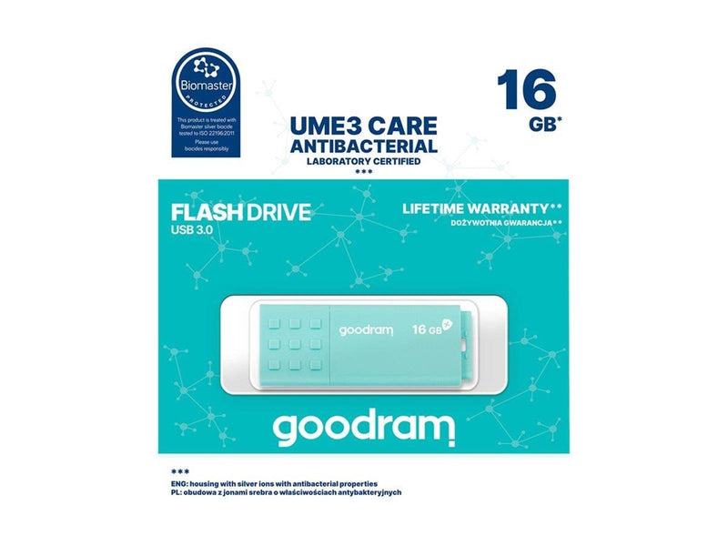 GOODRAM UME3 CARE - 16GB - USB-Stick