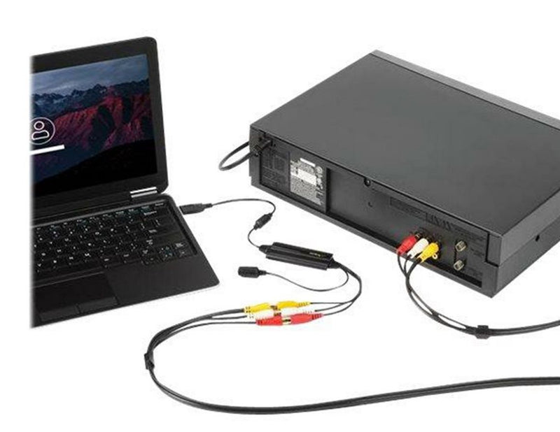 StarTech.com USB Video Capture Adapter - S Video / Composite to USB 2.0 Video Capture Cable with TWAIN Support - Analog to Digital Converter - Windows Only - video capture adapter - USB 2.0