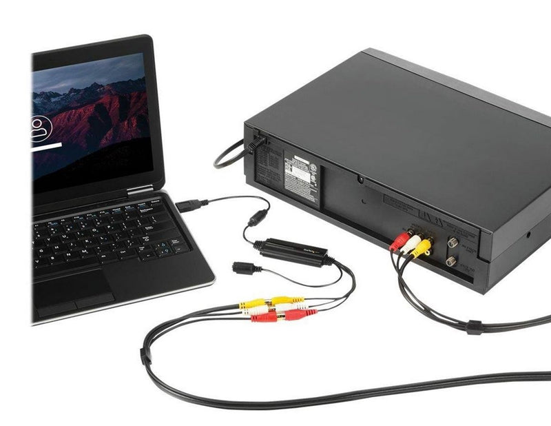 StarTech.com USB Video Capture Adapter - S Video / Composite to USB 2.0 Video Capture Cable with TWAIN Support - Analog to Digital Converter - Windows Only - video capture adapter - USB 2.0