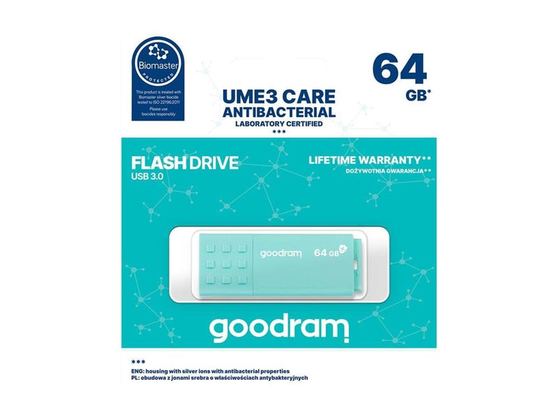 GOODRAM UME3 CARE - 64GB - USB-Stick