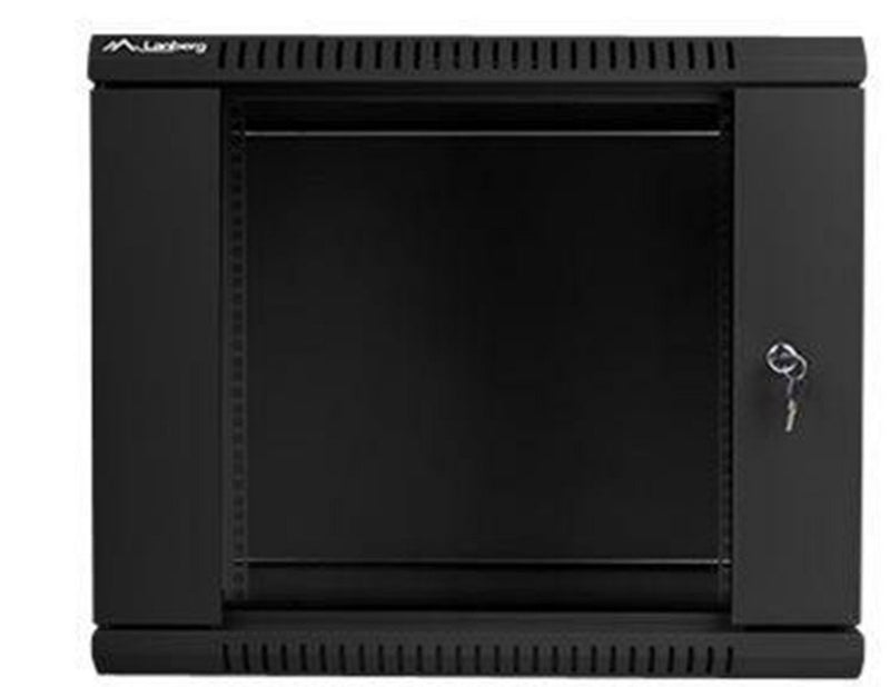 Lanberg WF01-6409-10B - 9U Wall-Mounted Rack Cabinet