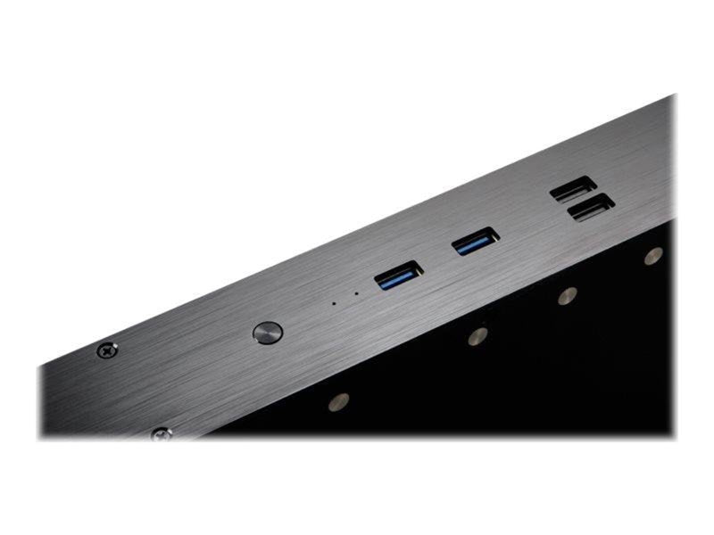 Akasa Galileo TU1 - USFF - 1U - Thin mini ITX - Gehäuse - Ultra small form factor - Schwarz