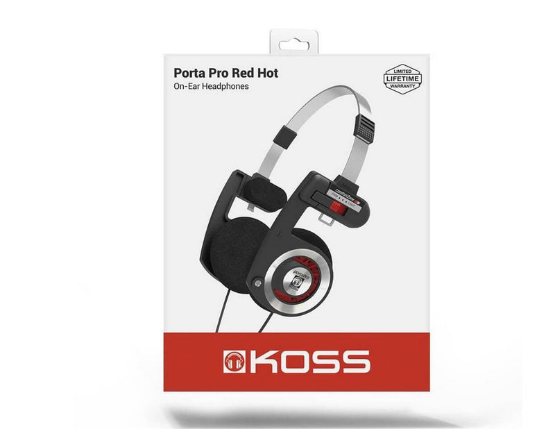 Koss Porta Pro 2.0 - On Ear - Red Hot