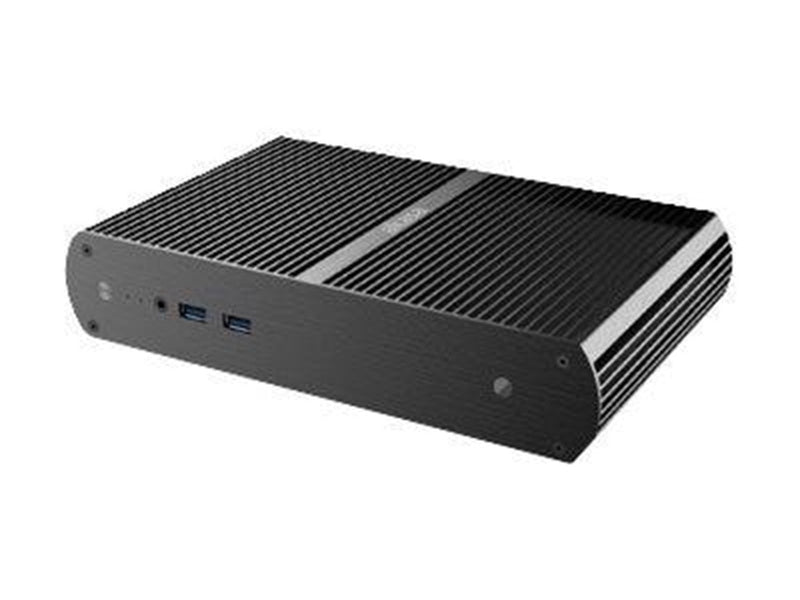 Akasa Tesla H - USFF - UCFF - Gehäuse - Ultra small form factor - Schwarz