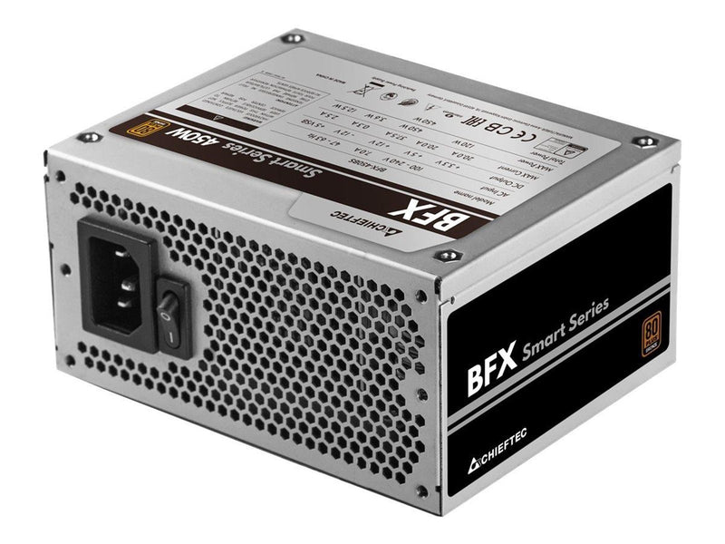 Chieftec BFX Smart Series 450W Netzteile - 450 Watt - 90 mm - ATX 2.3 - 80 Plus Bronze zertifiziert