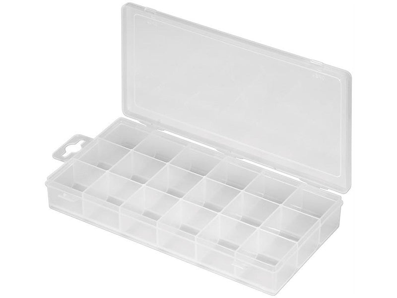 Nighthawk Plastic storage box with 18 compartments