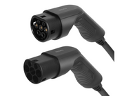 Deltaco e-Charge EV-3203 Ladekabel für Elektroautos, Typ 2 zu Typ 2, 3 Phasen, 32 A, 22 kW, 3m, schwarz