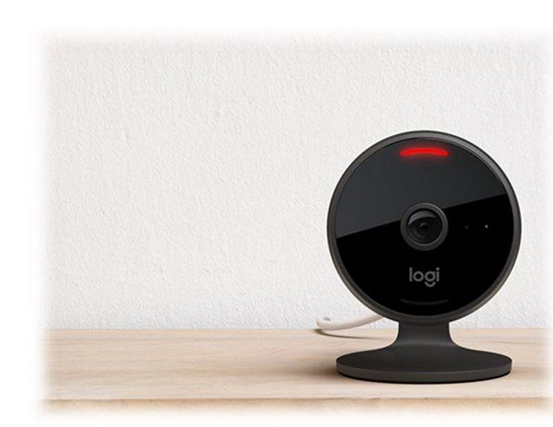 Logitech Circle View Camera Apple HomeKit-enabled wired security camera with best-in-class TrueView video