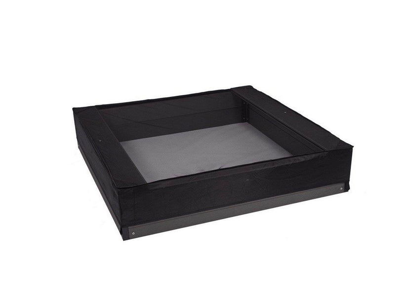 Nordic Play Sankastennetz, 150 x 150 x 20 cm, Schwarz