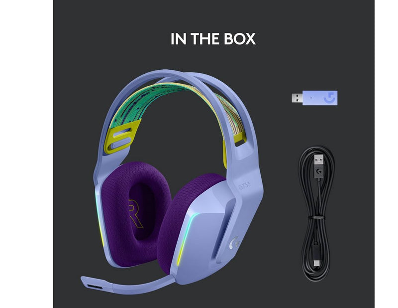 Logitech G733 LIGHTSPEED - Lilac