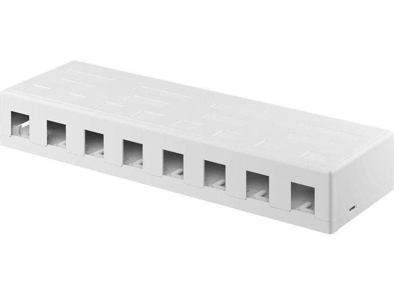 Pro Keystone empty housing 8 port