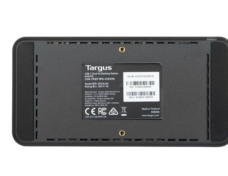 Targus Docking Station - USB-C - 2-Port HDMI - 65W PD
