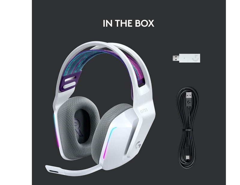 Logitech G733 LIGHTSPEED - White