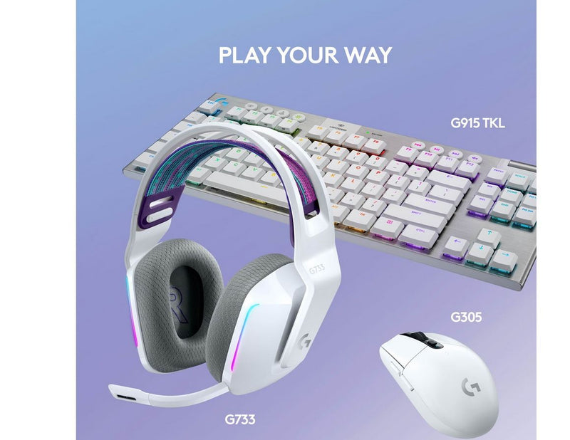 Logitech G733 LIGHTSPEED - White