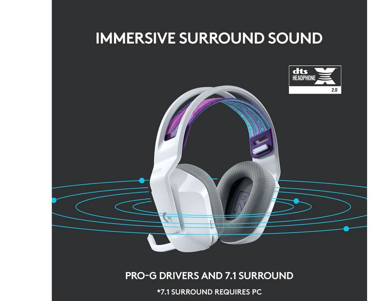 Logitech G733 LIGHTSPEED - White