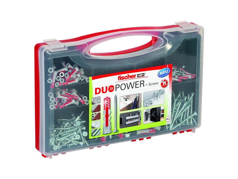 Fischer redbox DuoPower + screws