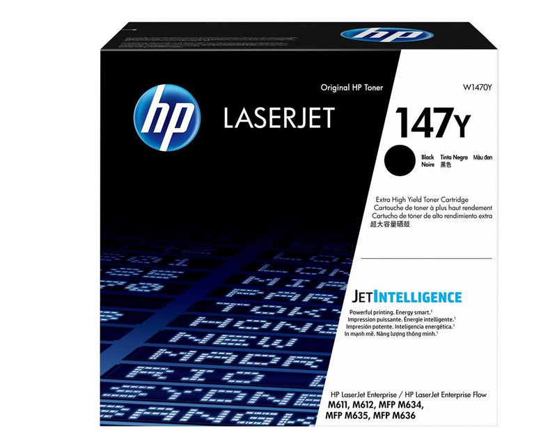HP 147Y / W1470Y Extra High Yield Black Toner