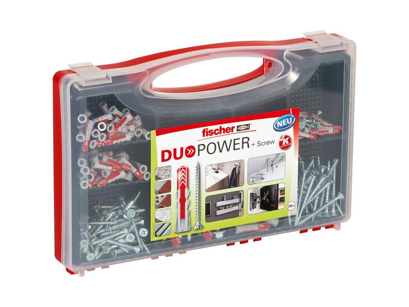 Fischer redbox DuoPower + screws