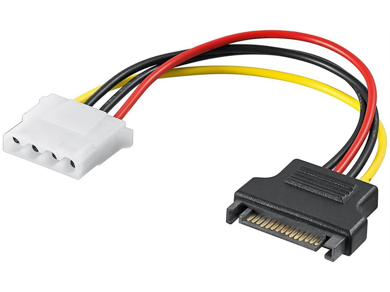 Pro PC power cable/adapter SATA female to 5.25 inch female
