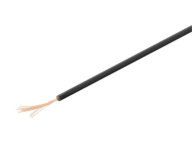 Pro Insulated copper wire black