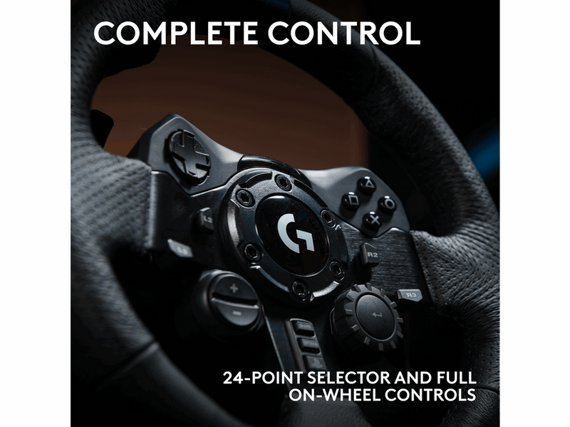 Logitech G923 TRUEFORCE Racing Wheel & Pedals - PS5/PS4 & PC - Wired Steering wheel & Pedal set - Sony PlayStation 4