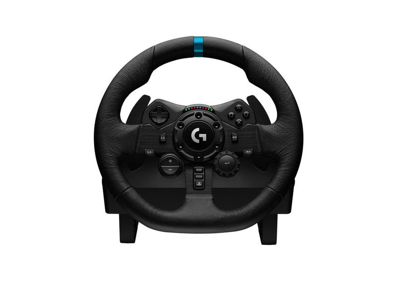 Logitech G923 TRUEFORCE Racing Wheel & Pedals - PS5/PS4 & PC - Wired Steering wheel & Pedal set - Sony PlayStation 4