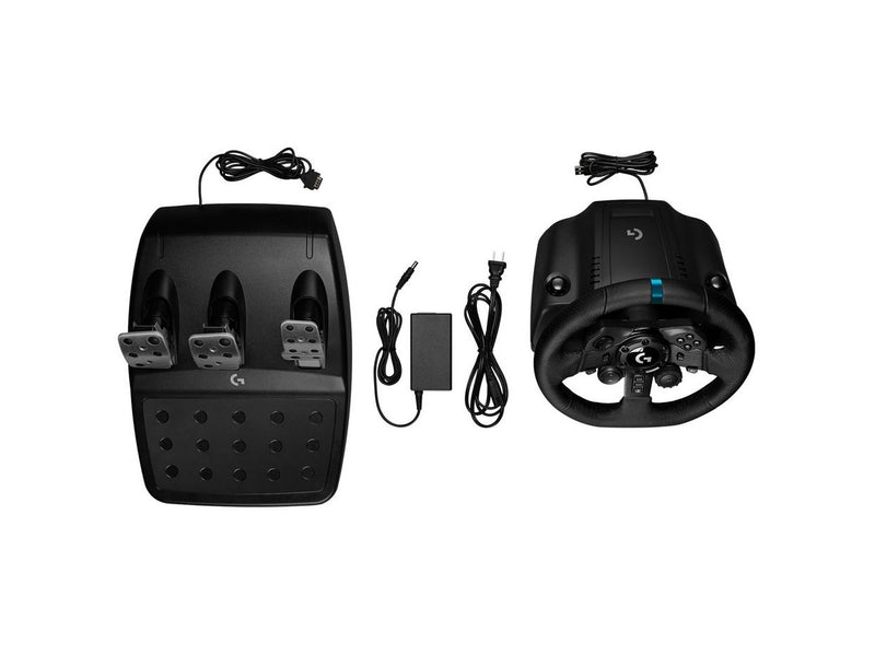 Logitech G923 TRUEFORCE Racing Wheel & Pedals - PS5/PS4 & PC - Wired Steering wheel & Pedal set - Sony PlayStation 4