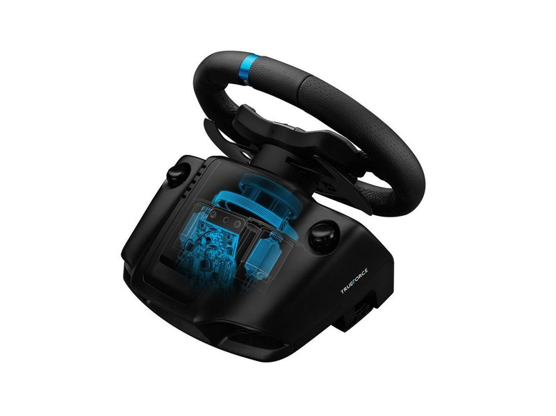 Logitech G923 TRUEFORCE Racing Wheel & Pedals - PS5/PS4 & PC - Wired Steering wheel & Pedal set - Sony PlayStation 4