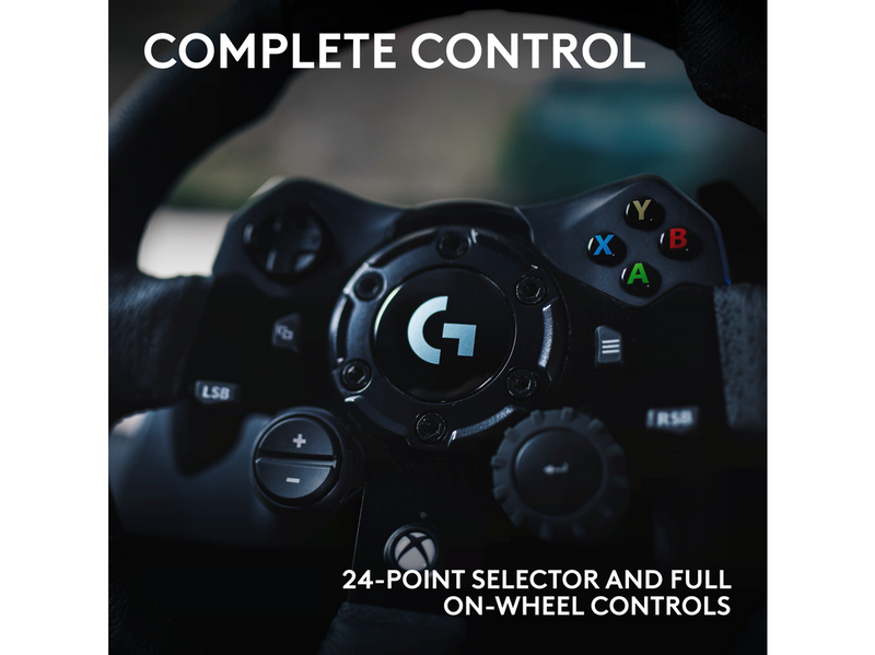 Logitech G923 TRUEFORCE Racing Wheel & Pedals - Xbox One | Series S&X & PC - Wired Steering wheel & Pedal set - Microsoft Xbox One