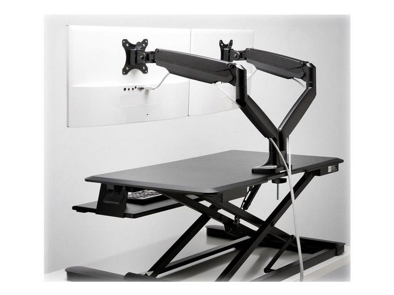 Kensington SmartFit® One-Touch Dual Monitorarm - Schwarz