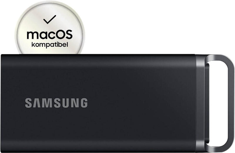 Samsung Portable SSD T5 EVO - 8TB in Schwarz für PC/Mac