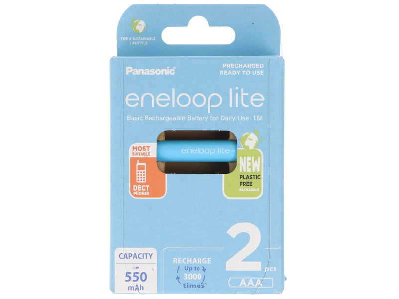 Panasonic eneloop lite BK-4LCCE batteri - 2 x AAA - NiMH