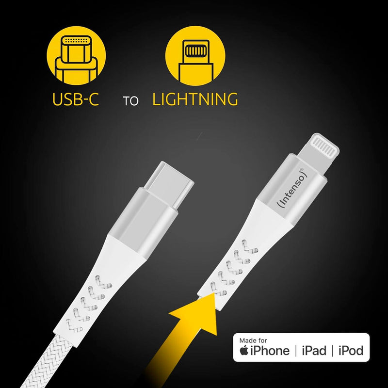 Intenso USB-Kabel C315L - Weiß