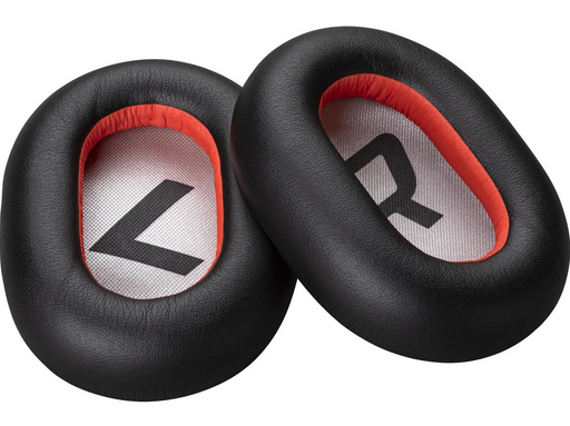 HP Poly Voyager 8200 Black Leatherette Ear Cushions (2 Pieces) (85Q42AA)