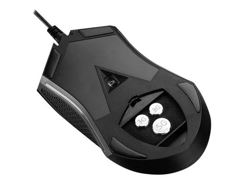 MSI Maus Clutch GM08 Gaming Maus Black USB - Maus (Schwarz)