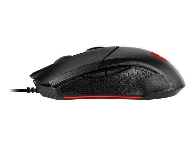 MSI Maus Clutch GM08 Gaming Maus Black USB - Maus (Schwarz)