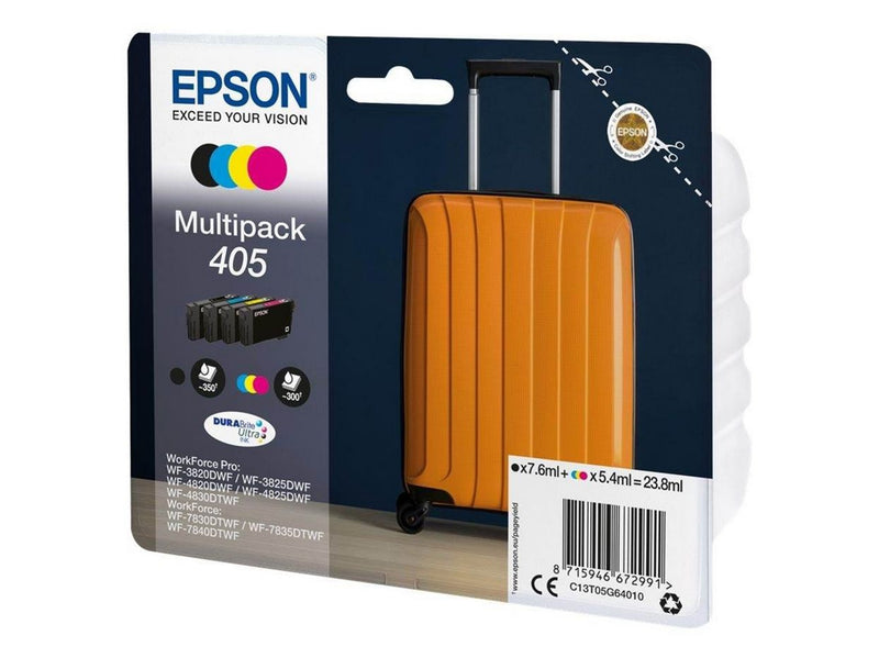 Epson 405 / C13T05G64010 4-Pack Black Yellow Cyan Magenta