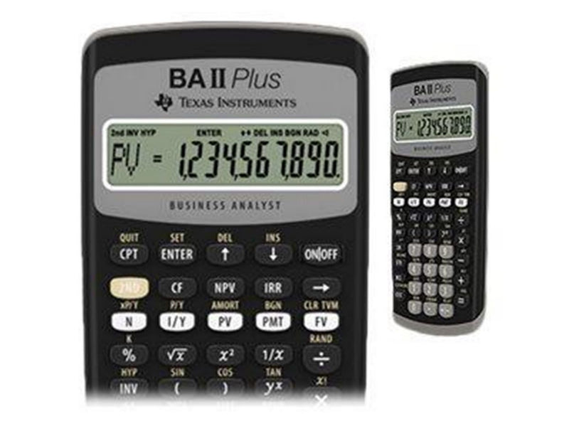 Texas Instruments BA II Plus - financial calculator