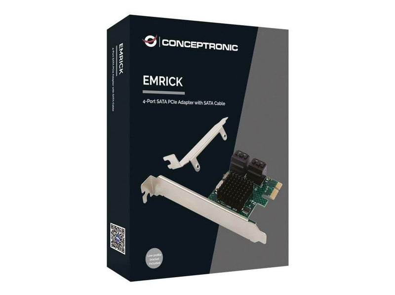 CONCEPTRONIC PCI Express Card 4 Port SATA III PCIe