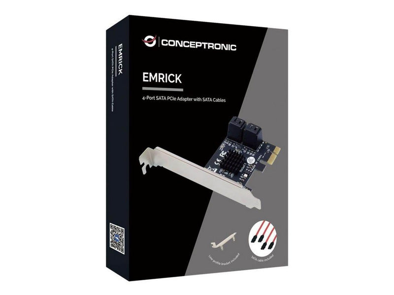 CONCEPTRONIC PCI Express Card 4 Port SATA III PCIe