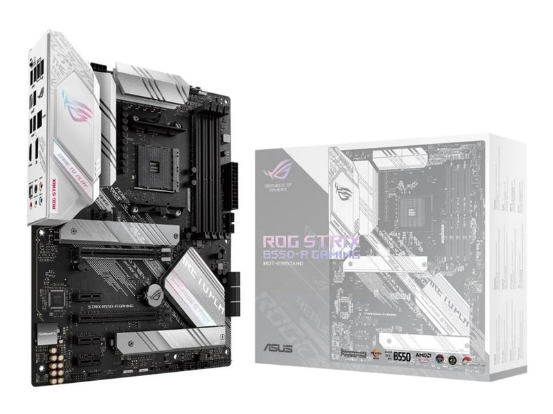 ASUS ROG STRIX B550-A GAMING Mainboard - AMD B550 - AMD AM4 socket - DDR4 RAM - ATX