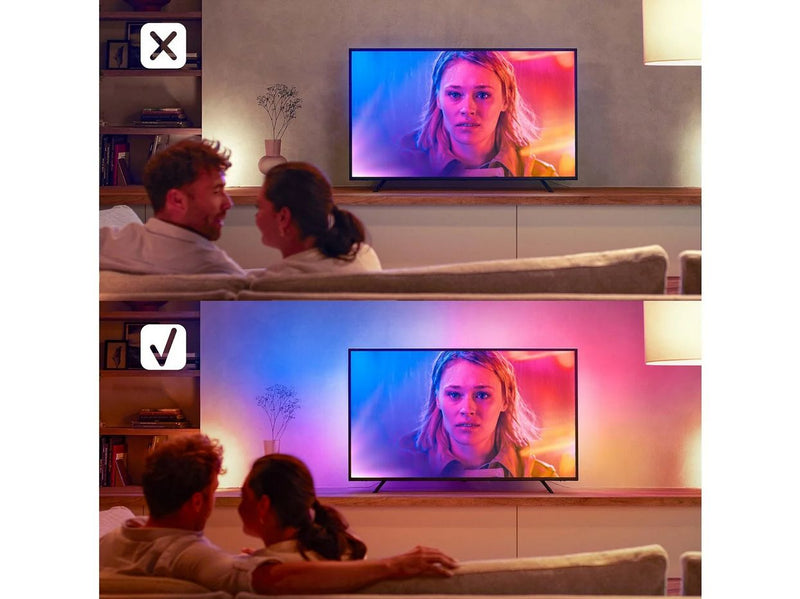 Philips Hue Play Gradient TV Lightstrip 75-85" – White & Color Ambiance