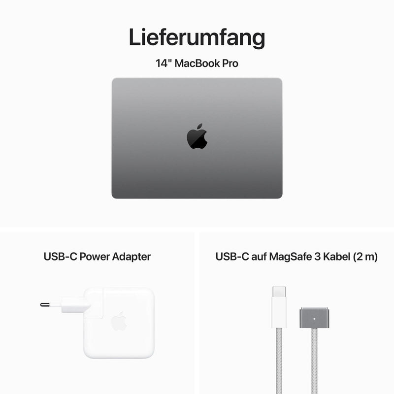 Apple MacBook Pro 35,97cm (14,2') space grau CTO