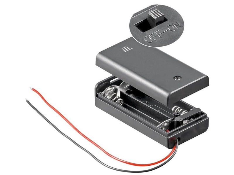 Pro 2x AA (Mignon) battery holder