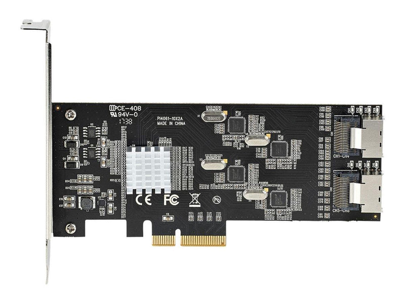 StarTech.com 8P6G-PCIE-SATA-CARD - SATA PCIe Controller 8 Port