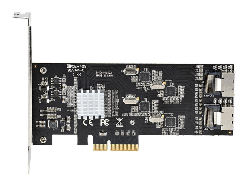 StarTech.com 8P6G-PCIE-SATA-CARD - SATA PCIe Controller 8 Port