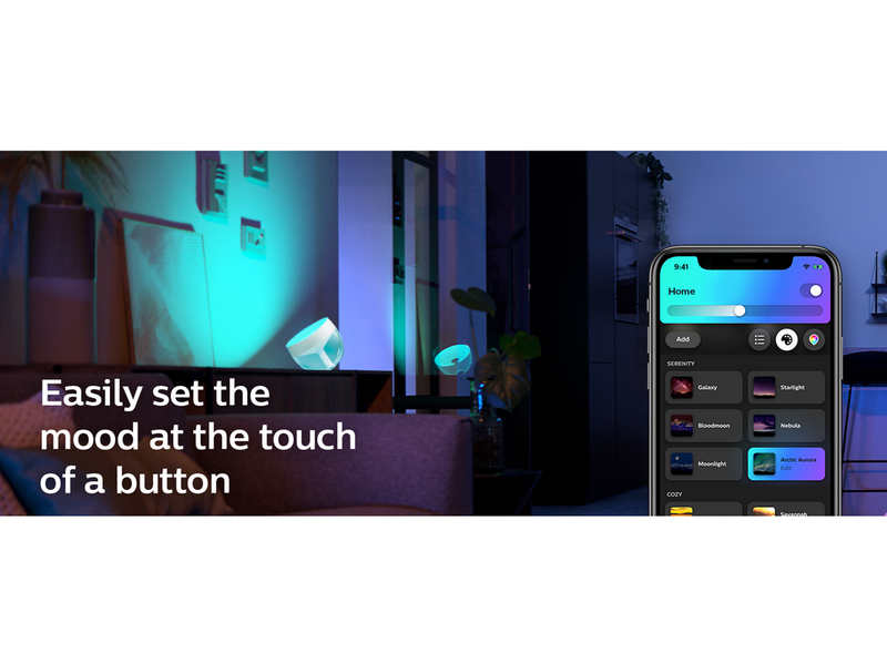 Philips Hue Iris Tischleuchte - BT - Weiss