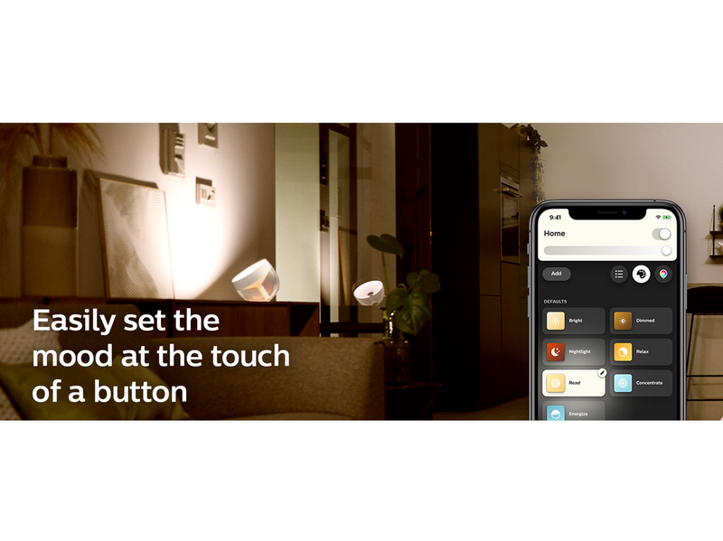 Philips Hue Iris Tischleuchte - BT - Weiss